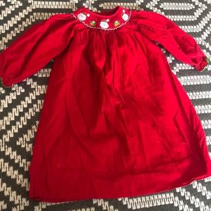 Edgehill Smocked Christmas Dress